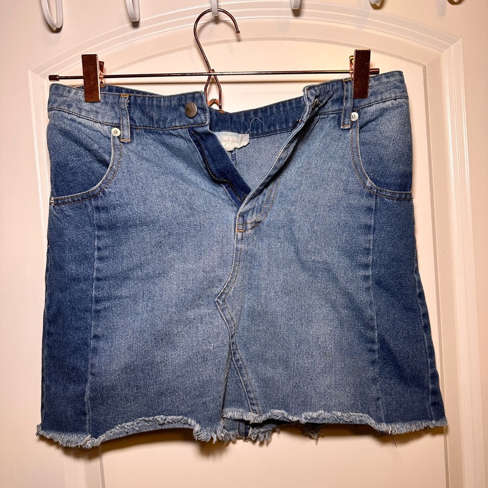 Altered State Jean denim skirt